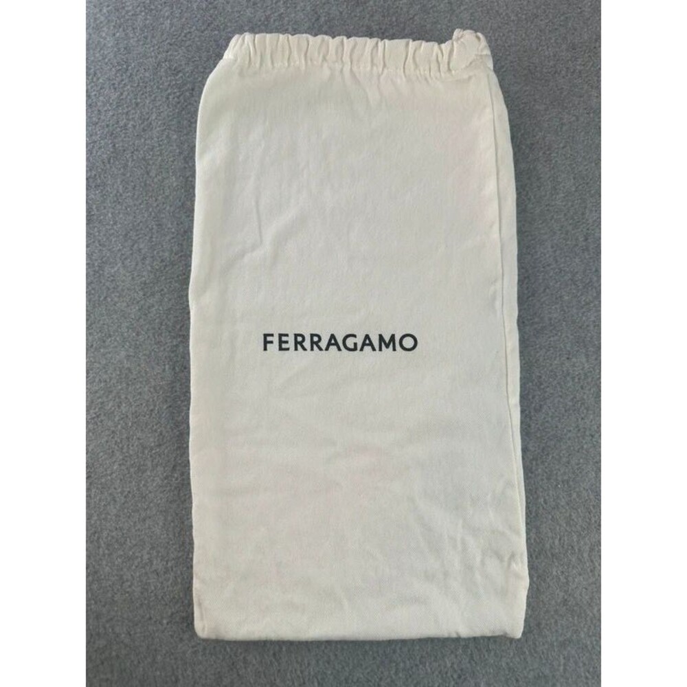 Ferragamo Drawstring Dustbag 100% Cotton Preowned